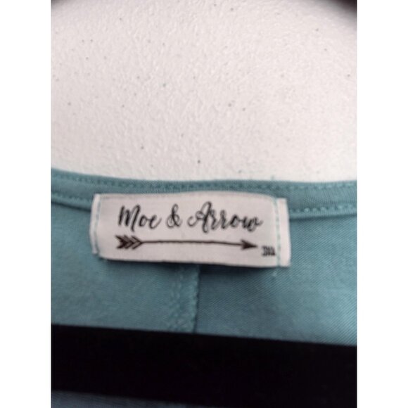 Moe & Arrow Dress Womens 3X Blue Sleeveless Tank Pockets Soft Stretchy Casual - Picture 6 of 10